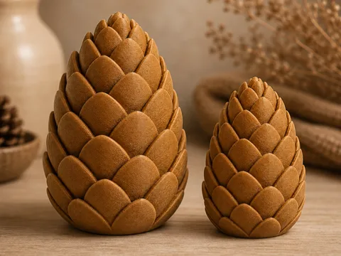 Estante o repisa: Pine Cone Decor Set – Fall Autumn Home Decoration — referencia de MakerWorld