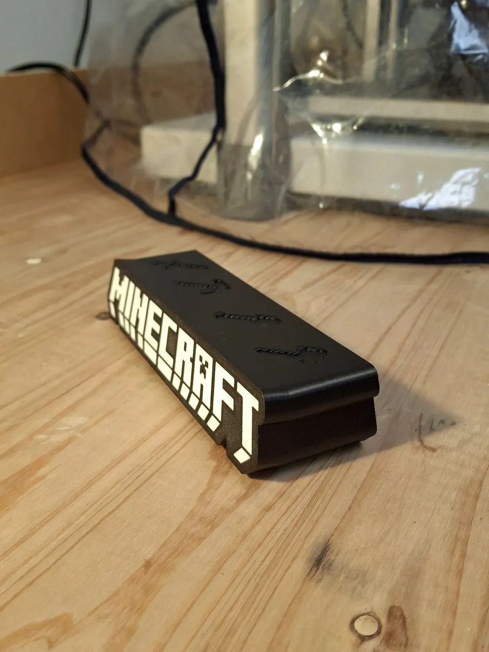 Minecraft Led Matrix MINECRAFT light box - LED light by Tobias11 MakerWorld: Download Free ...