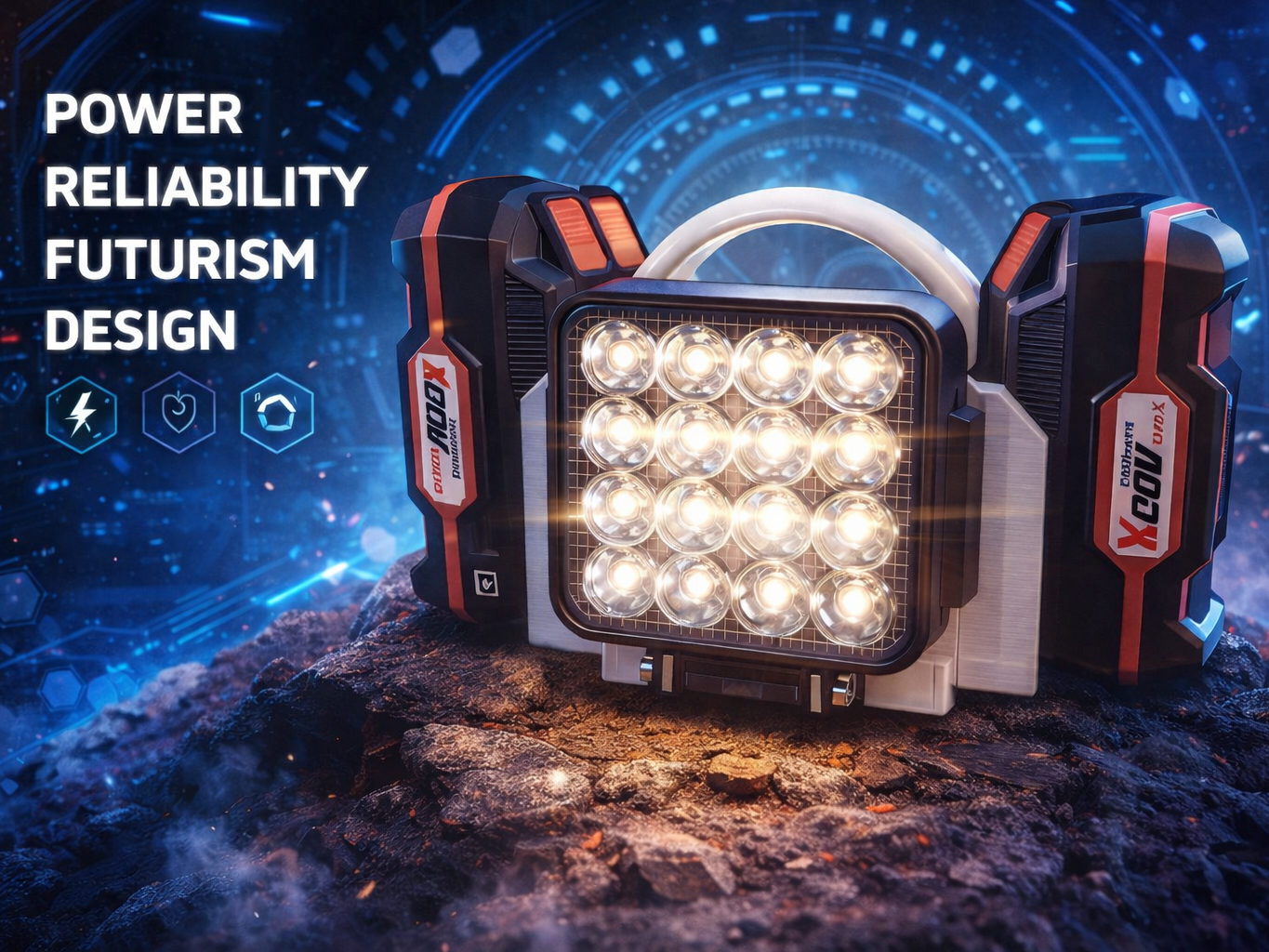 Lamp Park – Lampada con Powerbank integrato