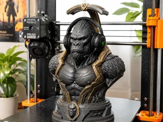 Armored Gorilla Headphone Stand