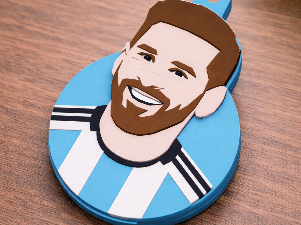 Abre latas llavero Messi Argentina Mundial 2026
