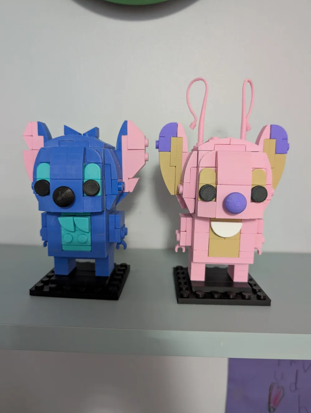 Lilo And Stitch Brickheadz Angel - Free 3D Print Model - MakerWorld