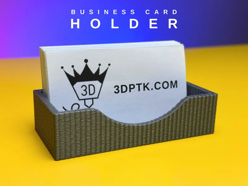 BUSINESS CARD HOLDER CIRCLES
