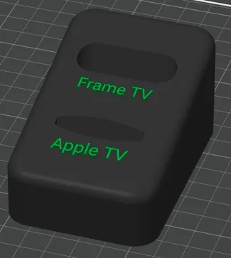 Frame TV & Apple TV Remote Stand