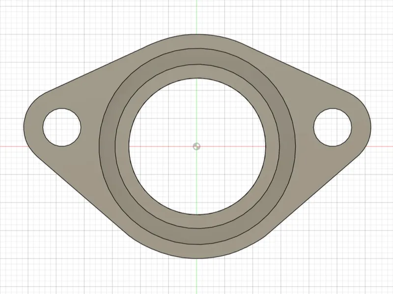 Carburator gasket plate for 125cc engines