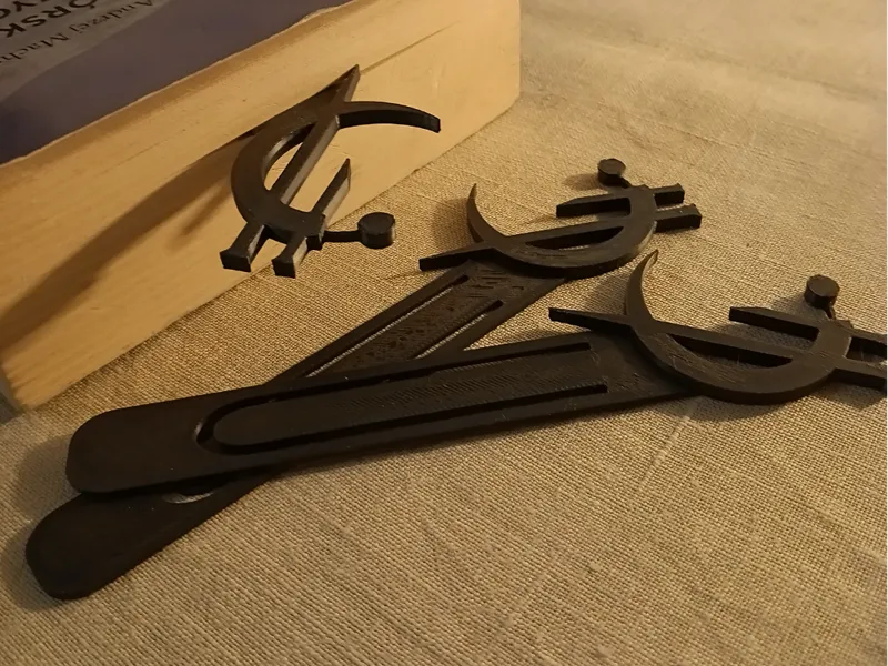 Mistborn Gold Symbol Bookmark