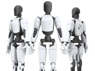 关节可动特斯拉机器人擎天柱无需支撑 Tesla Robot Optimus dummy 13