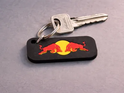 Keychain with Hole (Simple & Clean Design)