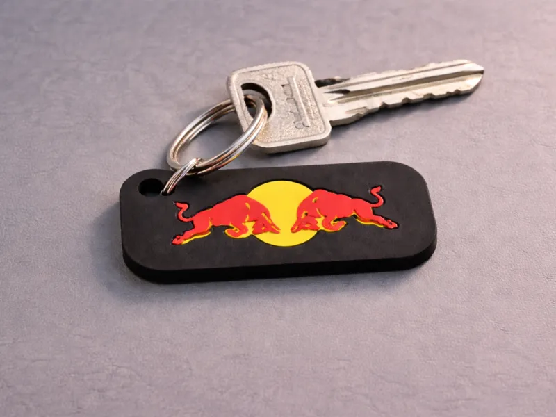 Keychain with Hole (Simple & Clean Design)