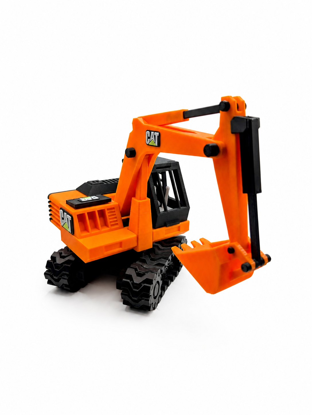 Miniatura 11 do modelo 3D 趣味拼装挖掘机