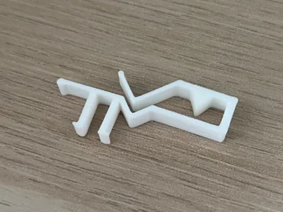 Horizontal Valance Window Blind Clip