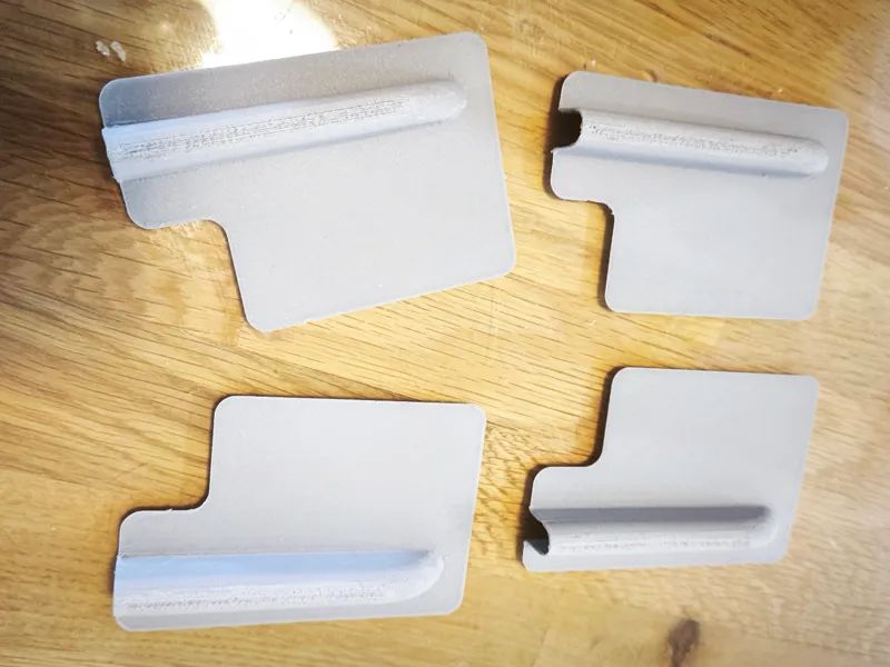 Servo Cover for glider wing