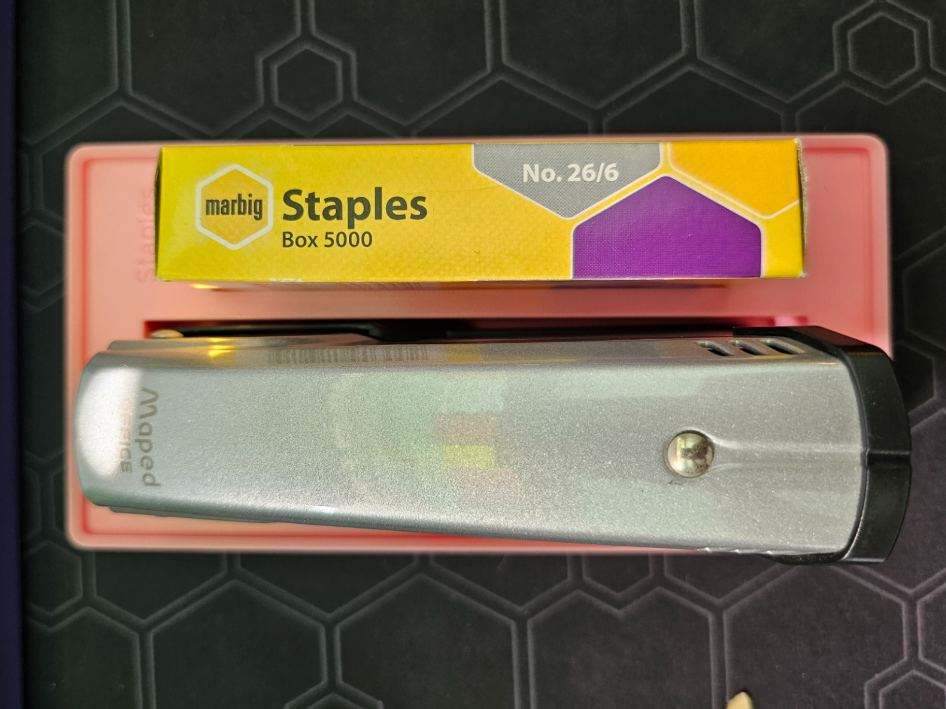Gridfinity Stapler & Staples Holder