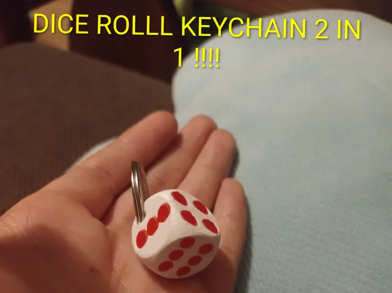DiceRoll Keychain – Play Anywhere