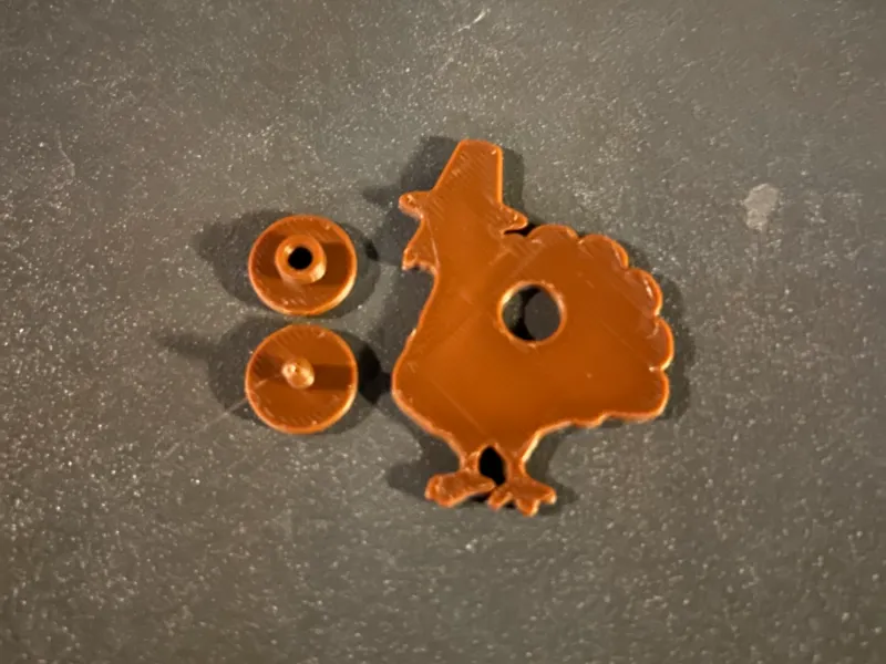 Simple Turkey Thanksgiving Fidget Spinner 