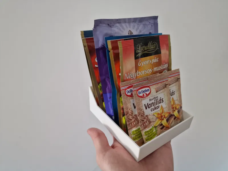 Tiered Kitchen Packet & Sachet Organizer Universal