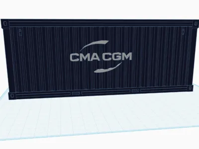 Desk organizer container shape with LOGO