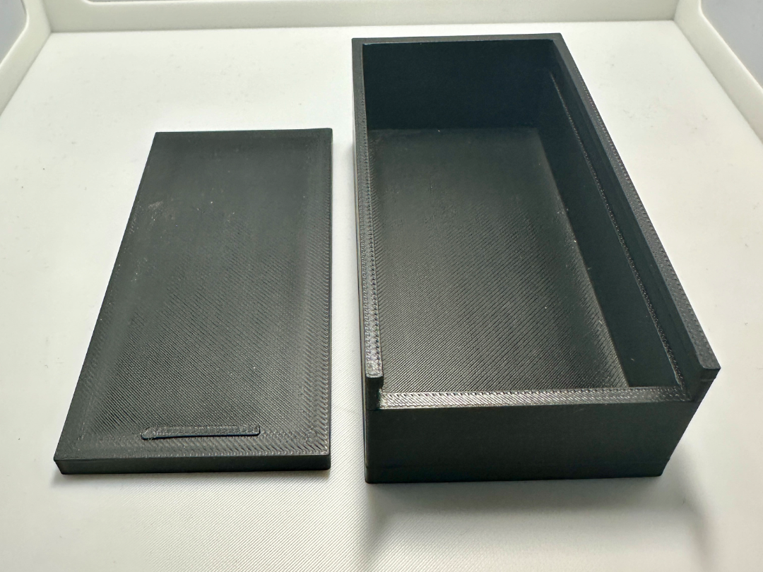 simple box with sliding lid - 100 x 50 x 30