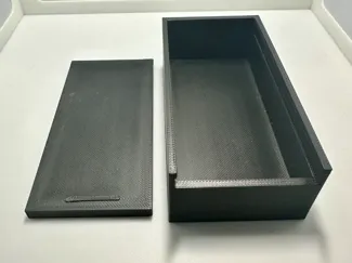 simple box with sliding lid - 100 x 50 x 30