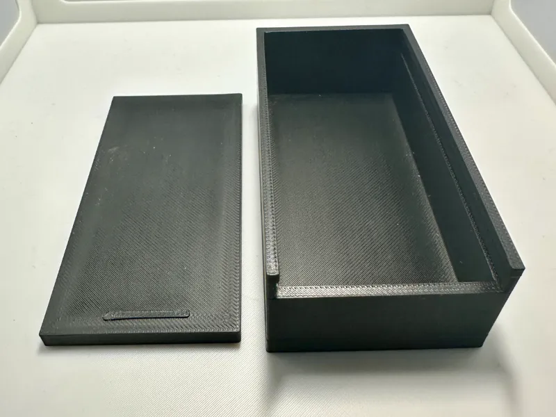 simple box with sliding lid - 100 x 50 x 30