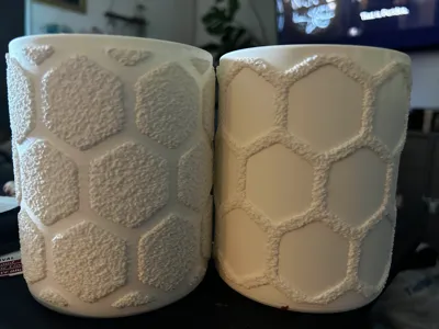 Fuzzy Honeycomb Planter (Inverse)