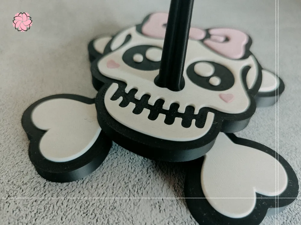 Halloween Skull Yarn Spinner - Free 3D Print Model - MakerWorld