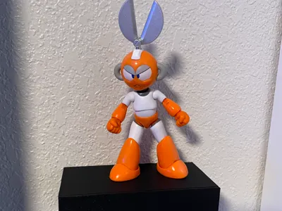 Mega Man Jada Toy Wall Display