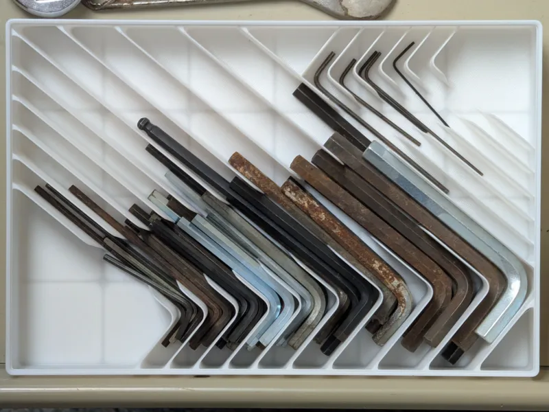 Allen Hex Key Organizer Bulk
