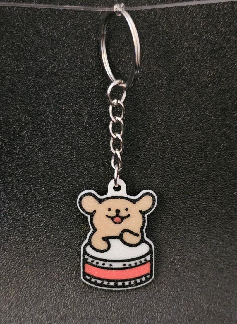 线条狗冰箱贴or钥匙扣03
