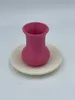 Tea Glass and Saucer