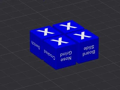 Skate Dice Rails and Ledges
