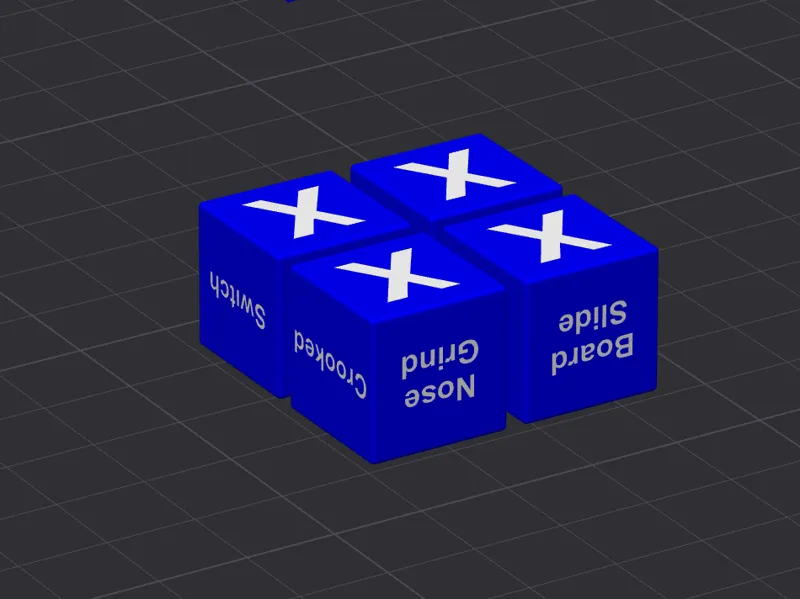 Skate Dice Rails and Ledges