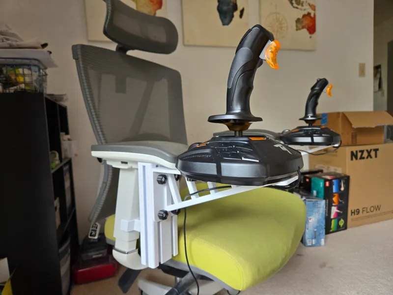 Autonomous Chair Thrustmaster Joystick Mount