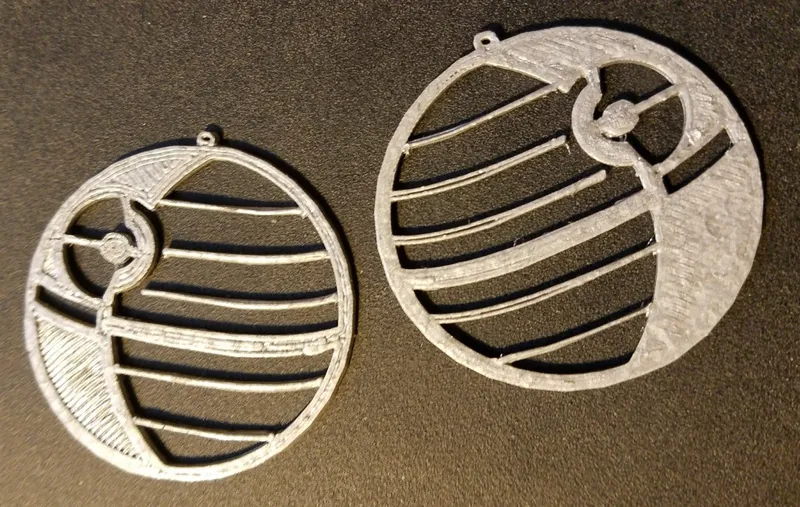 Death Star Earrings