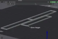 2mm Height Spacer Bar