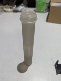 Shorter handle w/18650 storage