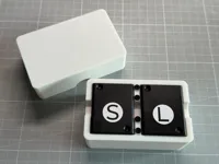 0.2mm layer, 6 walls, 25% infill