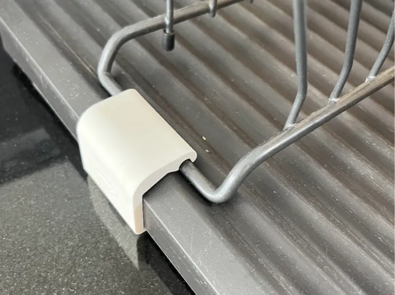 Ikea Rinnig dish drainer plate holder clips riser 