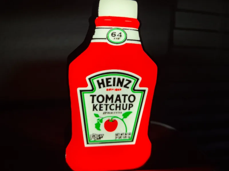 Heinz Ketchup Light Box