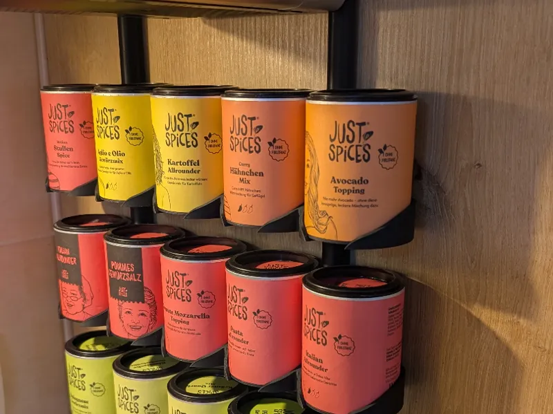 Just Spices / Hi Spice Regal - steckbare Hülsen 