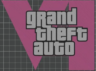 GTA6 Logo pink