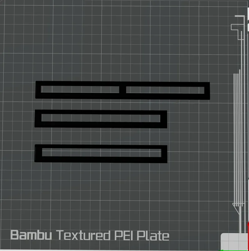 Bambu X1 / X1c / PS - Lid riser vents