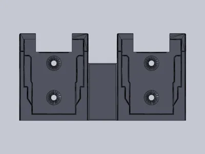 Dewalt Battery holder expandable