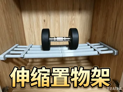 Ret retractable storage rack (15-90cm length adjustable, 8-24cm width optional)