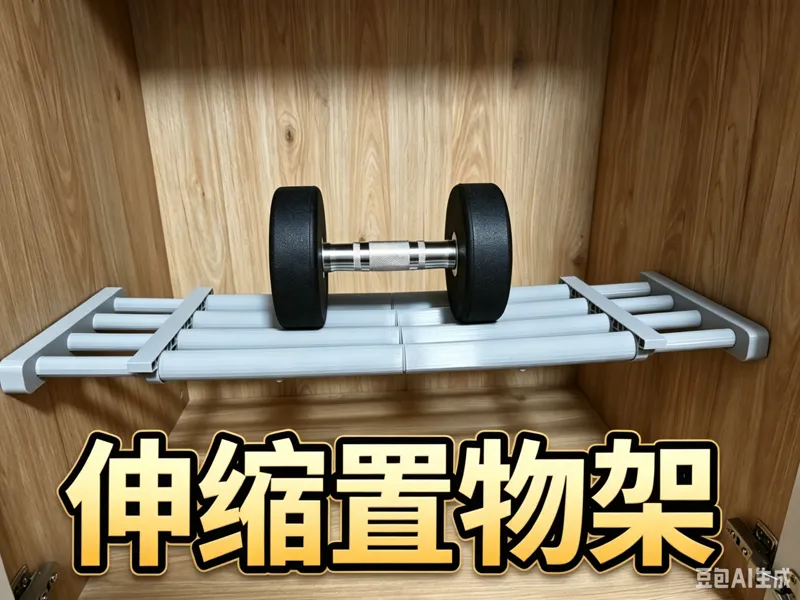 伸缩置物架（15-90cm长度可调，8-24cm宽度可选）