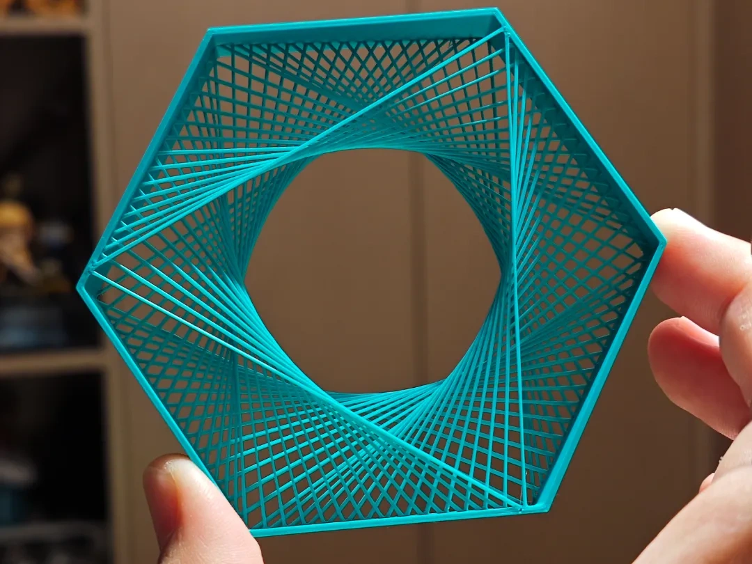 Miniatura 1 do modelo 3D 六边拉桥/搭桥悬垂测试 Bridging Test