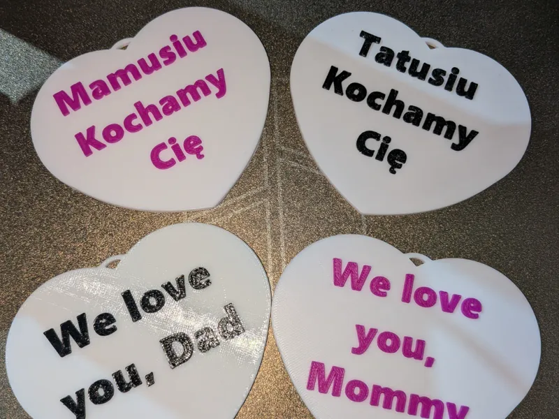 Heart Photo Car Hanger