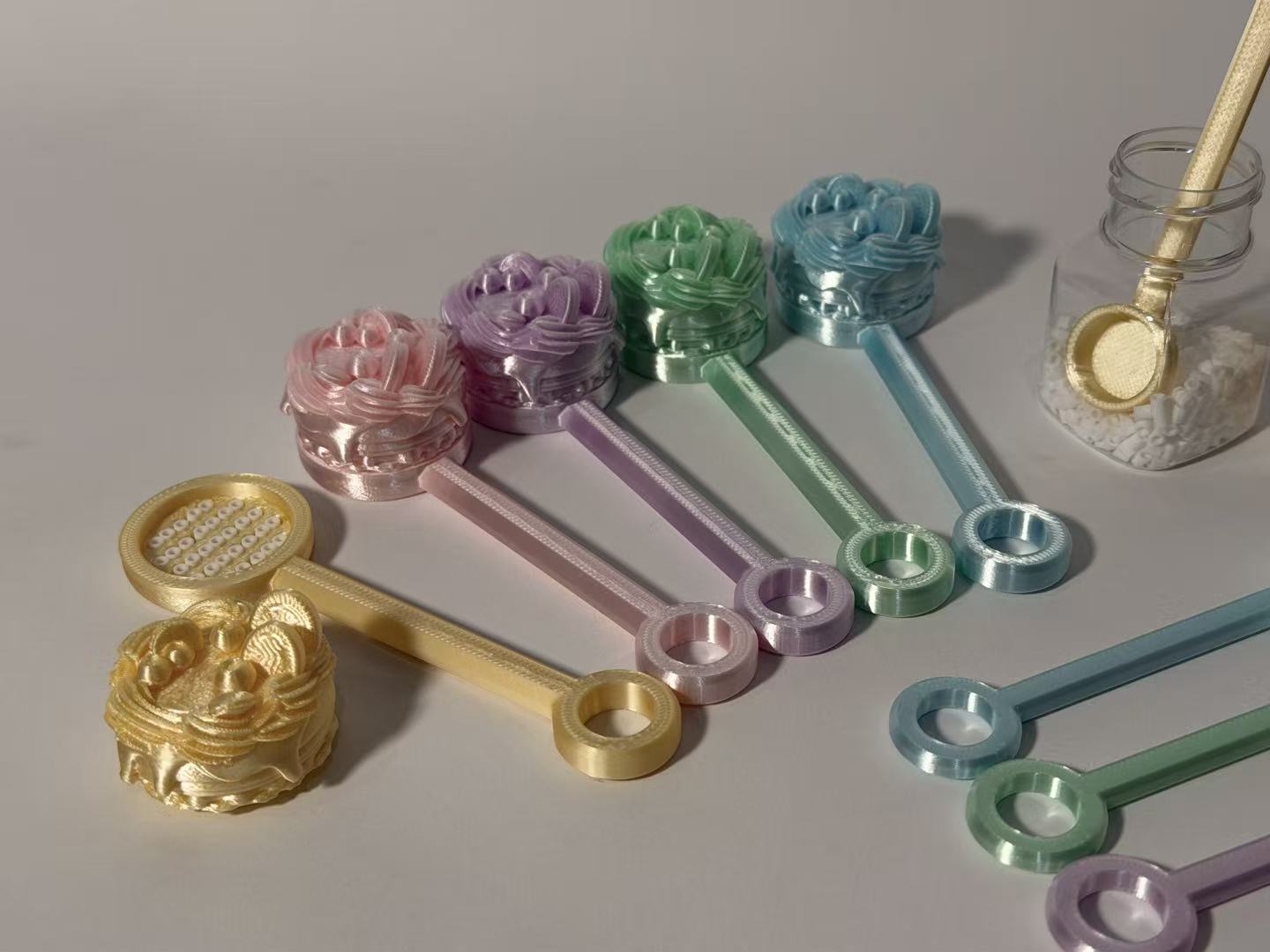 Miniatura 2 do modelo 3D 蛋糕拼豆勺