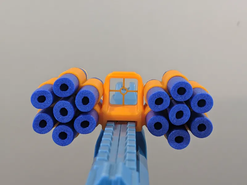 Scope with Foam Dart Holder for Nerf Blaster