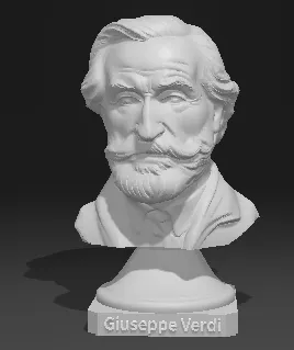 Giuseppe Verdi Bust